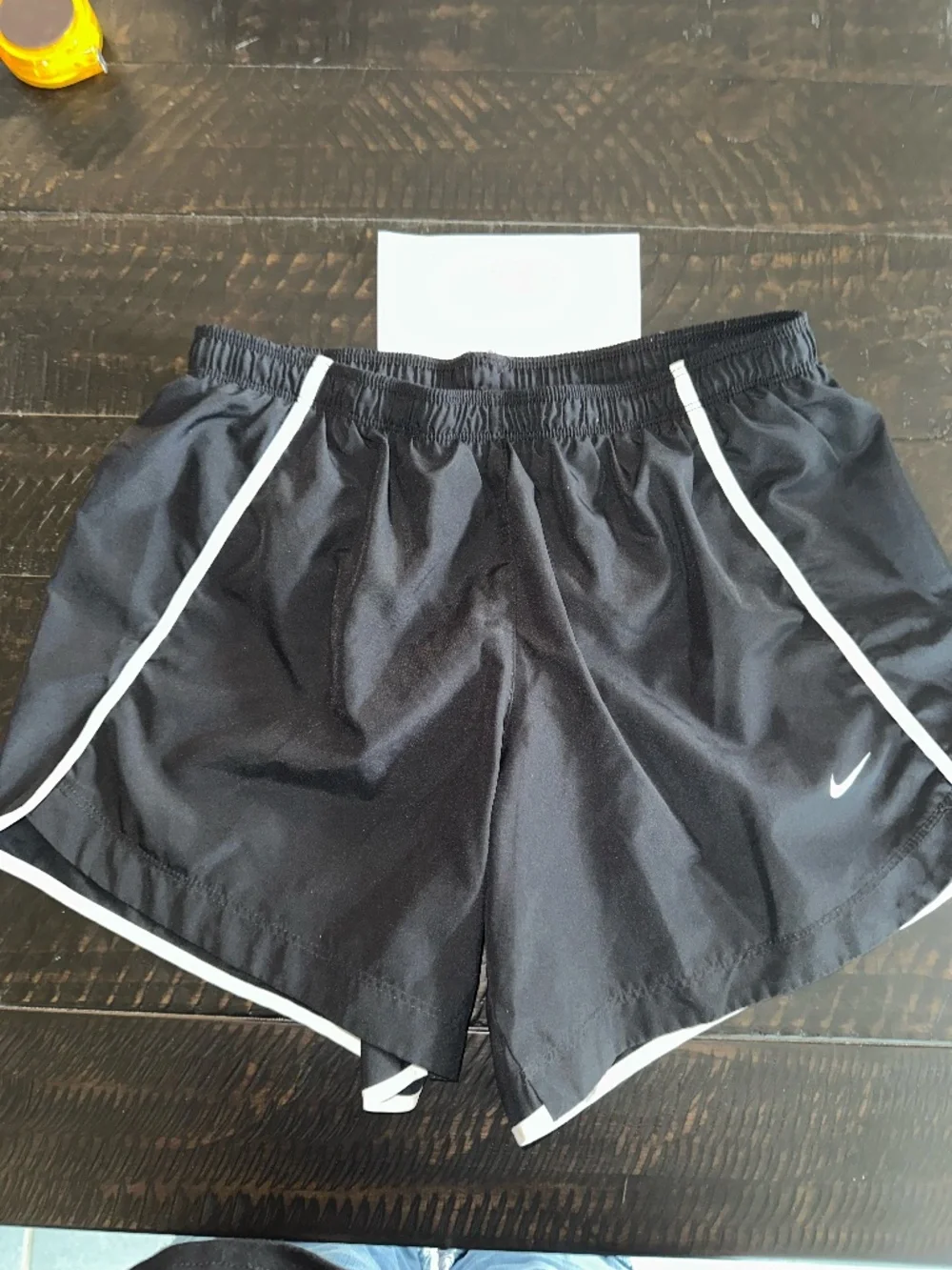 Black Dri Fit Nike Running Shorts Girls XL